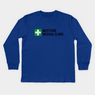 Medical Clinic {distressed} Kids Long Sleeve T-Shirt